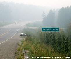 fine particulate - wildland fire smoke and road