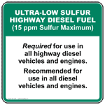 15ppm sulfur highway standard