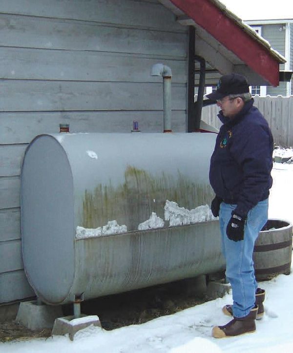 heating oil tank