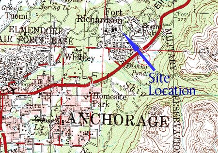 Fort Richardson Alaska Map Fort Richardson Army Post