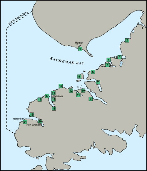Cook Inlet Geographic Response Strategies Kachemak Bay Zone