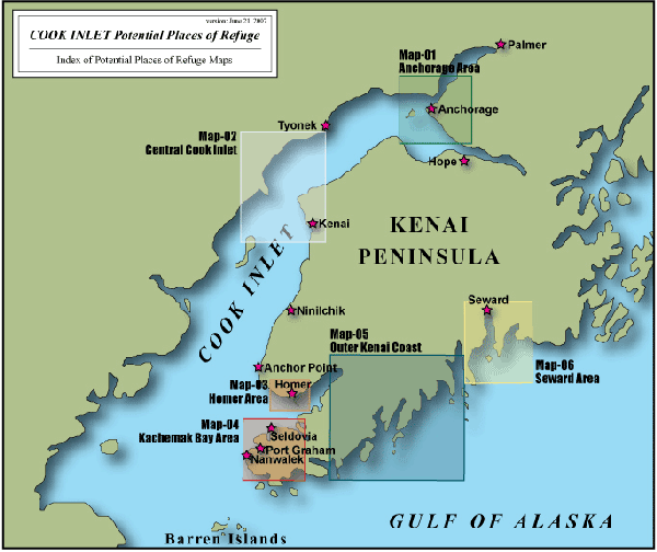 Cook Inlet Potential Places Of Refuge