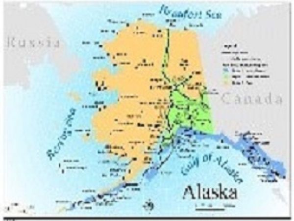 Map of Alaska Rural Emission Inventory