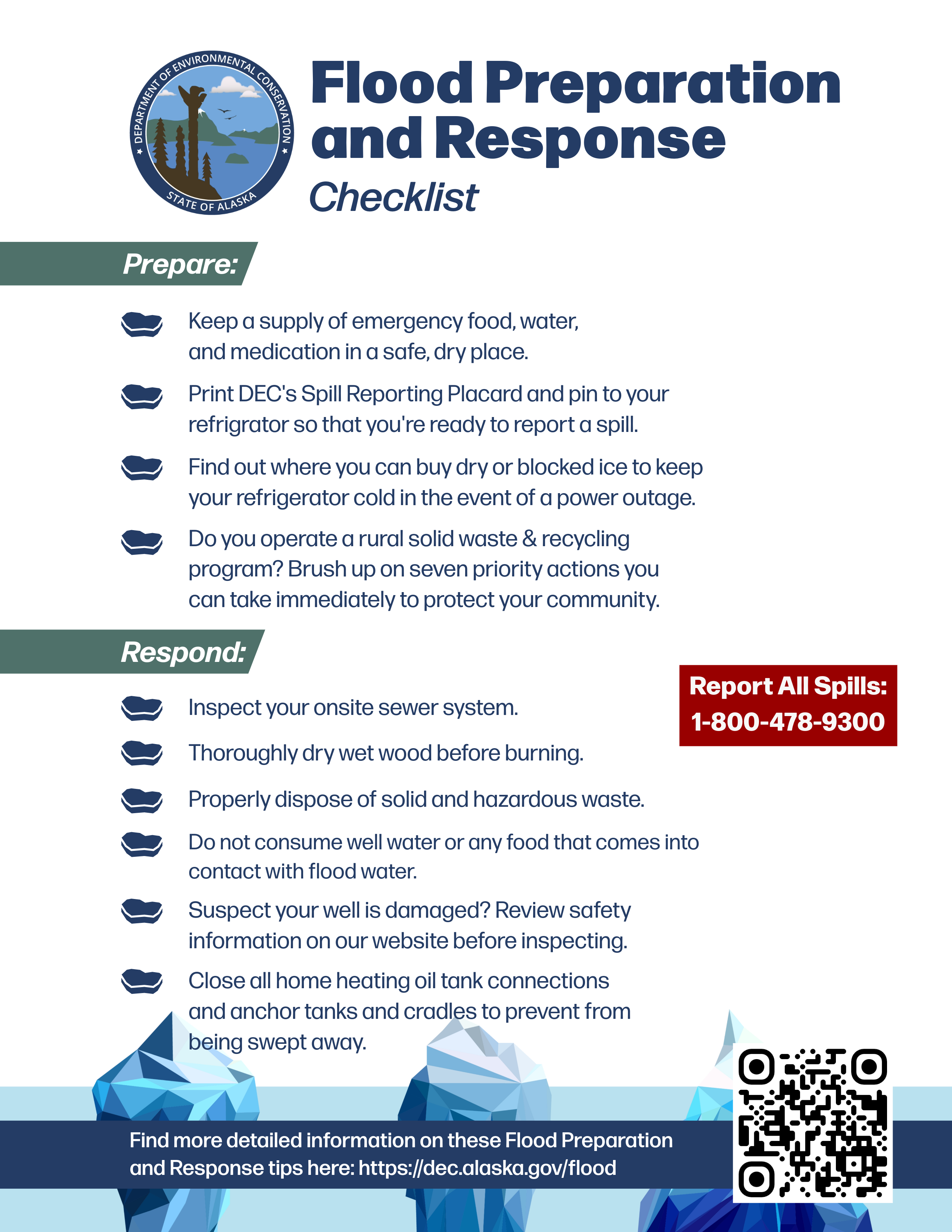 Flood Prevention and Response Checklist