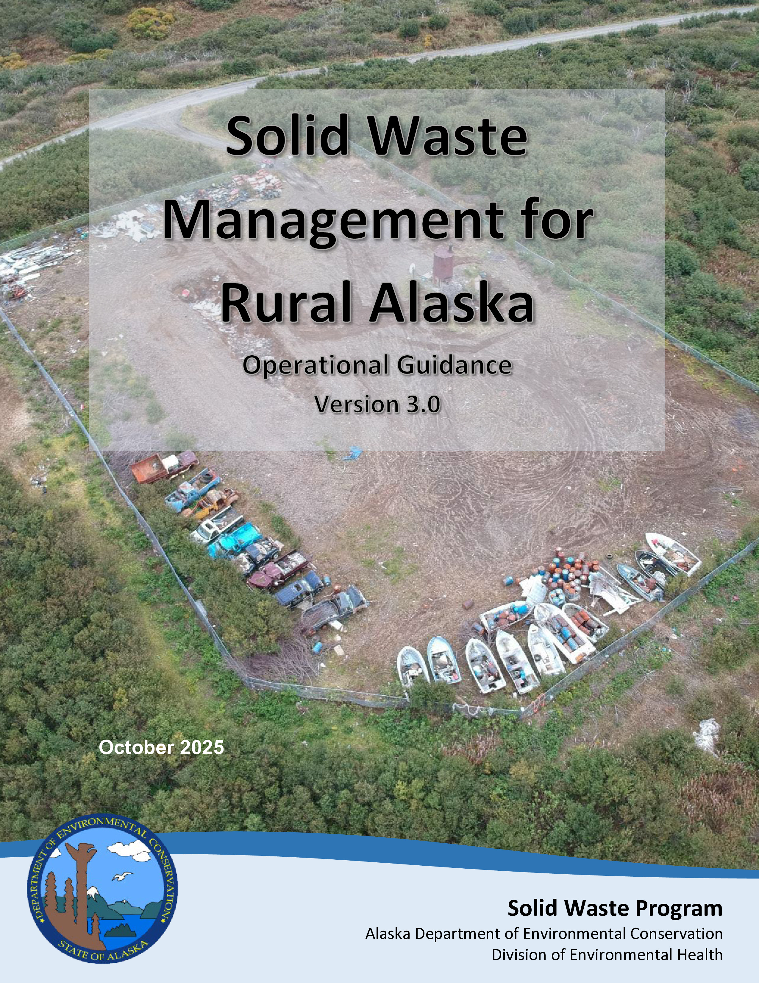 Solid Waste Rural Alaska Operational Guidance Manual